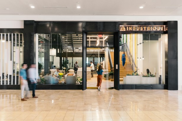 The World Is Your Office mall entrance industrious scottsdale fashion square The World Is Your Office