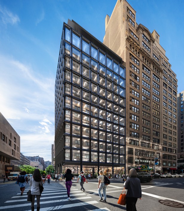 gdsny 287 view to west GDSNY Reveals Renderings of New Chelsea Office Tower