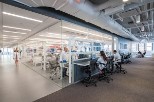 New York City’s Evolving Infrastructure: Expanding the Life Sciences Sector new york stem cell foundation research institute labratory at hudson research by ennead architects 3 New York City’s Evolving Infrastructure: Expanding the Life Sciences Sector