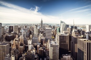 nyc midtown dynamic aerial Michael Gottlieb and Marty Cottingham Celebrate 350th Transaction at Avison Young