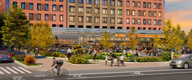 FRESH Take: Are New York City Grocery Stores Moving Into New Developments? final pedestrian 04 10v 5 7 19 aufgang architects FRESH Take: Are New York City Grocery Stores Moving Into New Developments?